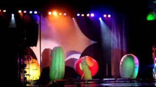 Veggietales Theme´s Show at live Sugarland TX 25SEPT2010 [upl. by Immas]