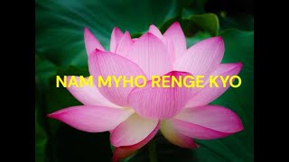 NAM MYO HO RENGE KYO  This Buddhist mantra that will alter your perception and grant you serenity [upl. by Skerl]