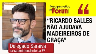 Delegado Saraiva quotOs bandidos estão fazendo a leiquot [upl. by Ahsiled]