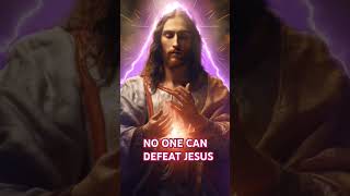 NO ONE CAN DEFEAT JESUS shortvideo shortfeed angel [upl. by Lorette]