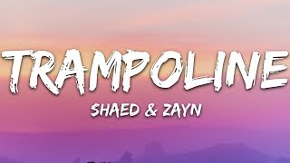 SHAED x ZAYN  Trampoline Lyrics [upl. by Haikezeh]