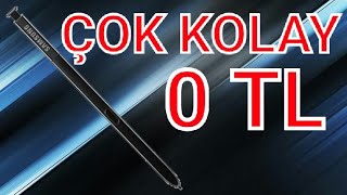 EVDE DOKUNMATİK KALEM YAPIMI Çok Kolay [upl. by Hett]