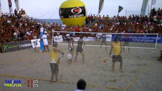 Finale Bagno Delfino 2011  MeliconiCalbucci vs TazzariGaravini Secondo SET [upl. by Broadbent833]