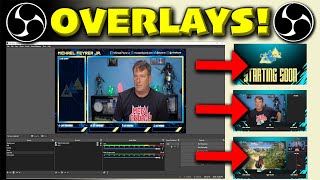 How to install and use overlays in OBS [upl. by Siloa]