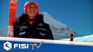 A Giant Slalom lesson with Federica Brignone  FISI Official [upl. by Magnusson]