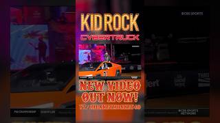 Kid Rock Arrives at Rodeo in General Lee Cybertruck generallee cybertruck jellyroll boduke [upl. by Terrill]