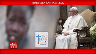 01 febbraio 2023 Kinshasa Santa Messa  Papa Francesco [upl. by Adnilak]