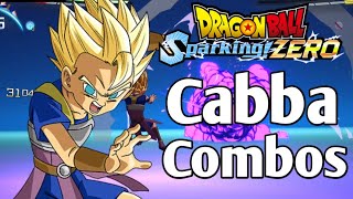 Cabba Combos  Dragon Ball Sparking Zero [upl. by Oringa155]