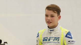 FIA Karting European Championship OK  Junior Round 4 Le Mans Highlights [upl. by Dorrahs183]