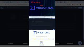 Practical on Virustotal  By Prasad  Explain in Full Telugu part2 cybersecurity viralvideo [upl. by Porty]