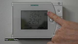 Siemens Rev 24 Thermostat [upl. by Garv]