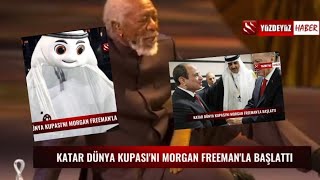 DÃœNYA KUPASI KATARDA MORGAN FREEMANLA BAÅLADI ERDOÄAN SÄ°SÄ° Ä°LE BAKIN NE YAPTI [upl. by Gehlbach]