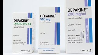 ما هو علاج ديباكين كورونو DEPAKINE CHRONO 500 وفيم يستخدم ؟ [upl. by Auston]