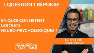 En quoi consistent les tests neuropsychologiques [upl. by Cheyne818]