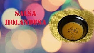 salsa holandesa para huevos benedictinos [upl. by Ecinreb958]