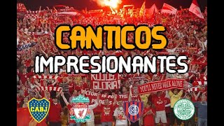 Los CÁNTICOS MAS IMPRESIONANTES de AFICIONADOS en el FÚTBOL⚽ [upl. by Robet224]