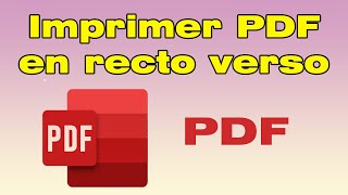 Comment imprimer un fichier PDF en recto verso [upl. by Pachston976]