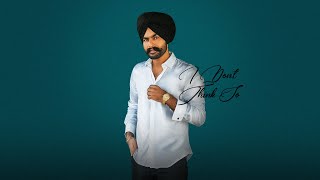 I Don’t Think So  Official Lyrical  Romey Maan  Sulfa  Latest New Punjabi Songs 2023 [upl. by Eirot]