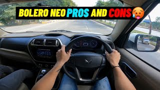 New Bolero Neo Phase 2 Pros and Cons 🥵 Mahindra Bolero Neo Drive 2024 [upl. by Ardnassela]