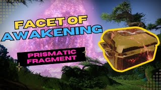 How to unlock Facet of Awakening in Destiny 2  Memory Refractions of light chest location [upl. by Annahc476]