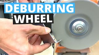 HOW TO USE THE DEBURRING WHEEL Tips and recommendations for abrading efficiently and safely [upl. by Eelyac]