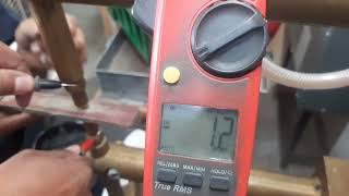 voltage across electrodes in dalex spot welding [upl. by Emmy247]