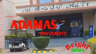 ADAMAS UNIVERSITY KOLKATA [upl. by Gninnahc]