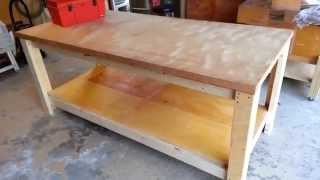 Building a Heavy Duty Workbench [upl. by Paryavi618]