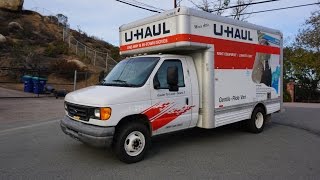 UHaul rentals Moving trucks pickups and cargo Vans Review Video [upl. by Callean]