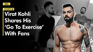 Virat Kohli Shares His ‘Go To Exercise’ For Mobility Plus Strength Ahead Of 2nd IND Vs WI Test [upl. by Aivital]