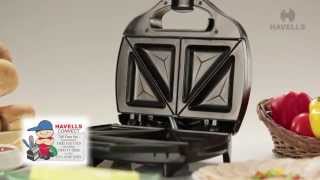 Havells Toastino Sandwich Maker Demo [upl. by Modeerf781]