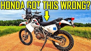 Lowering My XR650L Made It Better Off Road  Hemisphere Off Road Lowering Link amp Side Stand Test [upl. by Aiuqal]