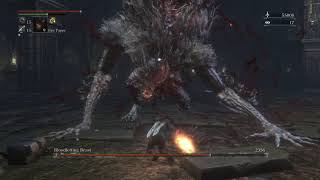 Bloodborne Bloodletting Beast Quick Kill  Skill Build Beasthunter Saif [upl. by Anua778]