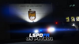 LSPDFR  Day 25  Los Santos Port Patrol [upl. by Gnav]