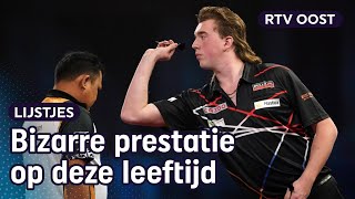 WK Darts in volle gang 3 darters uit ons archief  RTV Oost [upl. by Arel]