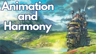 Animation and Harmony ┃ Howls Moving Castles Visual and Musical Mastery [upl. by Ordnasil]