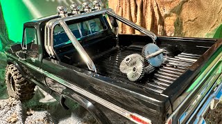 TRX4M F150 High Trail with Injora 48T motor and low range transmission [upl. by Noir]