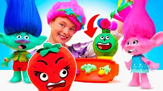 Spielzeug Video für Kinder mit Irene  Kinder Atelier Wir machen lebendige Pflanzen aus Play Doh [upl. by Veator]