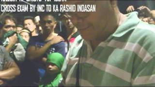 IGLESIA NI CRISTO VS ISLAM 2 CROSS EXAM BY THE INC TO KA RASHID INDASAN [upl. by Arella790]