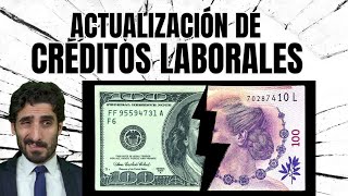 🤔💰¿Cómo se actualiza una Liquidación LaboralActa 27642022 CNAT mira clase actual 👇ABAJO NO ACA [upl. by Rieger]