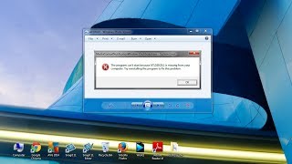 Fix atl100dll missing or error to windows 7 8 10  Vista amp XP [upl. by Yrtsed]