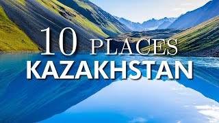 Top 10 Places to Visit in Kazakhstan  Top Kazakhstan Attractions [upl. by Eibob]