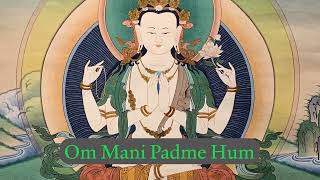 Guided 6min Om Mani Padme Hum Compassion Sanskrit Chanting  108 Repeats Mantra of Avalokiteshvara [upl. by Elka]