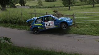 Rallye du Brionnais 2024 Crash amp Show Rallye Auvergne [upl. by Edyak]