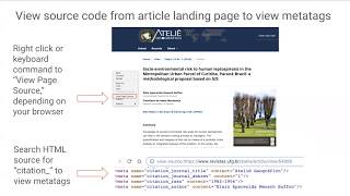 Google Scholar Indexing for OJS Open Journal Systems [upl. by Liagiba273]