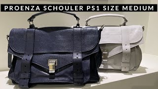 Proenza Schouler PS1 Medium Satchel  Review  Tryon [upl. by Anad125]