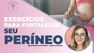 Exercícios para fortalecer seu períneo  para parto e pós parto   passoapasso [upl. by Erline495]