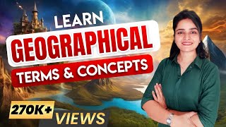 Geographical Terms Explained  Geography Terminology amp Concept  World Geography by Parcham Classes​ [upl. by Angus]