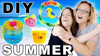 DIY ETE DECO KAWAII  SUMMER ROOM DECOR avec SÉVERINE JENNY [upl. by Asyen222]