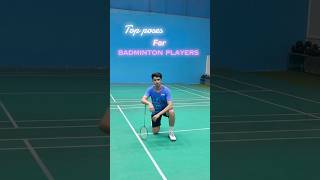 Top poses for Badminton players 🏸🌚 [upl. by Fotinas]